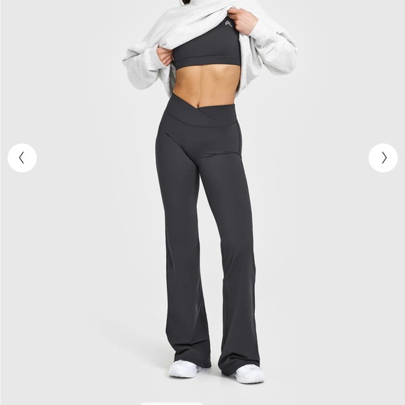 Black Flare Leggings Oner - Picture 3 of 12